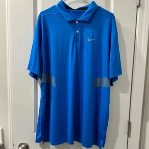 Nike Dri-Fit golf polo | Blue